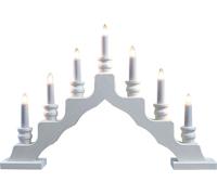 Led Light Arch Trendy Swede White 47.5 x 33.0 x 6.0 cm NEW Schwibbogen