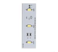 LED Light Assembly SW-BX02B 49031078 Compatible with Candy Refrigerator Strip Lamp 65mm Length Daylight White 12V Power(1pcs)