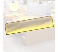 LED Light Bar Countertop PartitionAdjustable Divider for Restaurants & Dining Areas Tabletop Separation Solution for Enhanced Privacy & Comfort