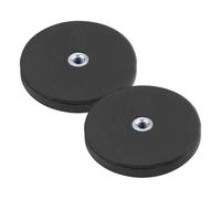 LED Light Bar Holder 2 Pieces Magnetic Mounting Bracket with Internal Thread for LED Strip for Cars, SUVs, Motorhomes and