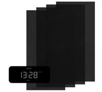 Led Light Blocking Stickers, 4 Sheets Light Blocking Stickers, Light Dimming Led Filters for Routers Tv, Led Covers Blackout Sticker, Self-Adhesive Sheets for Electronics Alarm Clock Monitor