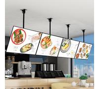 LED Light Box Display - Slim Frame Design for Restaurant Menus & Cafe Signage, Illuminated Advertising Billboard, Perfect for Retail & Event Promotion