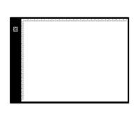 LED Light Box Light Pad for Artcraft Tattoo Watercolour Copy Quilting Tracing Diamond Painting Xray Pad with Clips