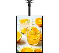 LED Light Box Menu Board, Slim Snap Frame, Waterproof Illuminated Billboard for Restaurant Cafe Shops