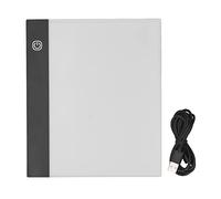 LED Light Box Tracer Ultra Thin Portable Dimmable Artcraft Tracing Pad A5 for Drawing Painting (6 Levels Brightness)