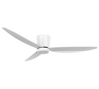 LED Light Ceiling fan with Remote control Array White 54" 137 cm DC Fan Quiet [EEK: F]