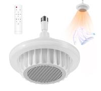 LED Light Ceiling Heater for Ceiling Fan with LED Light - 600W Bathroom Ceiling Heater - Heating Blanket for Bathroom, Indoor Electric Ceiling Heater, Heater