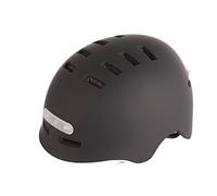 LED Light Cycling Helmet Bike Helmet Electric Wheel Helmet Light Integrated PC Thickened EPS Liner Adjustable Knobs USB Rechargeable Battery for Cycling Balance Car (Black #38)