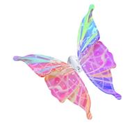 LED Light Dancing Fairy Wing Costume Accessory Fairy Wing For Girls Role Playing Game Dressingup Children Birthday Gift Girls Birthday Party Dressingup