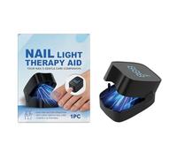 LED Light Device for Fingernails - Safe Rechargeable Tool, Lamp | Thickened Nail Care Electronic Hardware, Advanced Recovery Phototherapy Shielding Solution for Women Men Discolored Toenail