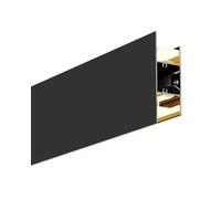 LED Light Diffuser Track Cover - Metal Channel for Crown Moulding & Ceiling Trim Versatile Home Lighting Solutions Perfect for Modern Decor & Easy Installation