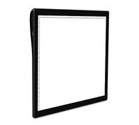 LED Light Drawing Pad and Digital Graphics Tablet for Technical Drafting and Education with Adjustable Brightness Homogeneity Integrated Scale and Rounded Safety Corners