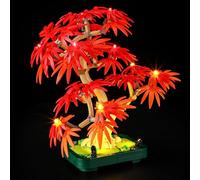 LED Light for Lego 10348 Japanese Red-Maple Bonsai Tree Set, Light Kit Compatible with Lego 10348 Building Blocks Model, Not Included The Model Set