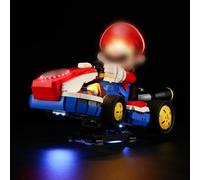 LED Light for Lego 72037 Mario Kart Mario & Standard Kart Set, Light Kit Compatible with Lego 72037 Building Blocks Model, Not Included The Model Set