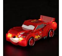 LED Light for Lego 77255 Lightning McQueen Set, Light Kit Compatible with Lego 77255 Building Blocks Model, Not Included The Model Set