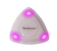 LED Light Guitar Pick Light Up Guitar Picks Beat Picks LED Luminous Guitar Picks Guitar Plectrum Auto LED Glowing Pick for Enhanced Stage Performance (G1 Purple)