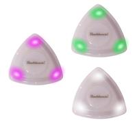 LED Light Guitar Pick Light Up Guitar Picks Beat Picks LED Luminous Guitar Picks Guitar Plectrum Auto LED Glowing Pick for Enhanced Stage Performance (G1(White+Green+Purple))