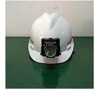 LED Light Helmet Waterproof Miner's Lamp Helmet ABS Material + LED Light White Light 300 Meters Range Anti Smashing And Anti Collision Use In Mines Construction Sites,White,outstanding78