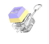 LED Light Keyboard Clicks Toy 1-Key Keycap Tester Switches Testing For Stress Relief And Fun Sensory Relief Clicky Keycap Sound Desk Decoration Reliever Keyboards Enthusiasts