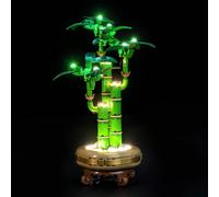 Led Light Kit Compatible with Lego 10344 Botanicals Lucky Bamboo, LED Lighting for Lego Artificial Plant Building Set for Adults, Lights up Your Botanical Collection (No Model Set)