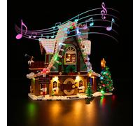 Led Light Kit for Elf Club House, Led Lighting Set for 10275 Elf Club House - Not Include Models, Just Light Set (Music Version)