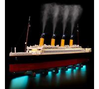 LED Light Kit for Lego 10294 - for Titanic Model - Custom DIY Lights for Lego Building Set (Model Not Included)