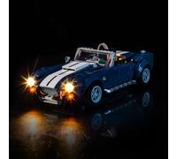 LED Light Kit for Lego 10357 Shelby Cobra 427 S/C - Custom Lights to Mount - Fits This Model (Model Not Included)
