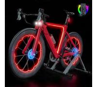 LED Light Kit for Lego 11380 Road Bike - Custom Lights to Mount Compatible with This Model (Model Not Included) (RC Version)