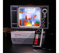 LED Light Kit for Lego 71374 Nintendo Entertainment System - Custom Lights to Mount, Compatible with this Model (Model Not Included) (Remote Version)