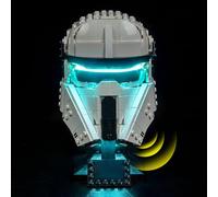 LED Light Kit for Lego 75458 Imperial Remnant AT-RT Driver Helmet Water Lilies - Custom Lights to Mount Compatible with This Model (Model Not Included) (Light Control Version)