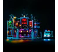LED Light Kit for Lego 76300 Arkham Asylum - Custom Lights to Mount, Compatible with this Model (Model Not Included)