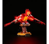 LED Light Kit for Lego 76394 Fawkes, Dumbledore's Phoenix - Custom Lights to Mount, Compatible with this Model (Model Not Included)