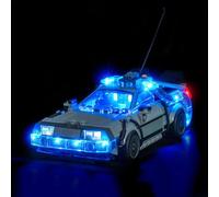 LED Light Kit for LEGO 77256 Time Machine from Back to the Future - Custom Lights to Mount, Compatible with this Model (Model Not Included) (Standard Edition)
