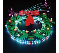 Led Light Kit for Lego Christmas Wreath, Led Lighting Set for Lego 40426 Christmas Wreath 2-in-1 - Not Include Models, Just Light Set(Music Version)