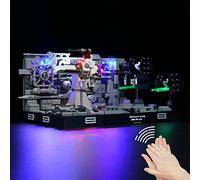 Led Light Kit for Lego Death Star Trench Run Diorama - Not Include Lego Models, Decoration Light Set for Lego 75329 Death Star Trench Run Diorama Set (Voice Control)
