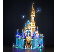 Led Light Kit for Lego Disney Castle, Lighting Set for Lego 43222 Disney Castle - Not Include Models, Just Light Set (Standard Version)