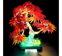 LED Light Kit for Lego Japanese Red Maple Bonsai Tree 10348 - Compatible with Botanical Collection, Lights Only (Model Not Included)