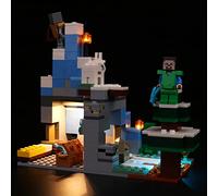 Led Light Kit for Lego Minecraft The Frozen Peaks 21243, Led Lighting Set for Minecraft Lego 21243 The Frozen Peaks - Not Include Models, Just Light Set