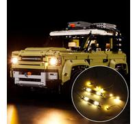 LED Light Lighting Kit ONLY For LEGO 42110 Technic Land Rover Defender Car Toys