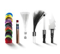 LED Light Painting Brushes for Photography with Light Diffusion Technology and Flashlight - Ideal for Dance Events and Parties