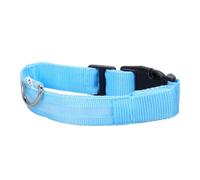 LED Light Polyester Adjustable, PET Collar for Cats and Dogs | Blue Luminous Design, S L Xl Sizes, Outdoor PET Sports Use, Stylish Fashion Look