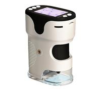 LED Light Portable Microscope With 32G Memory Compact Handheld Microscope Easy To Carry For Classroom & Field Studies LED Light