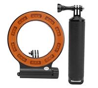 LED Light Protable 40M Waterproof LED Diving Fill Light Underwater Universal for Action Sports Camera Underwater Ring Light