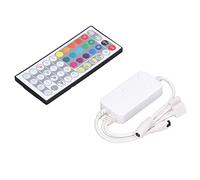 Led Light Remote, RGB Controller Led Strip Light Controller, 44 Key 3 Buttons RGB Dual Mode Led Remote Controller DC5V to 24V Led Light Strips with Remote with Timing Function
