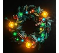 Led Light Set Compatible with Lego 10340 Wreath (No Model), Decoration Lighting Set for 10340 Wreath Creative Toys
