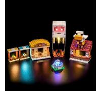 Led Light Set Compatible with Lego 21273 The Ghast Balloon Village Attack (No Model), Decoration Lighting Set Compatible with Lego The Ghast Balloon Village Attack Creative Toys