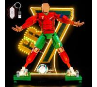 LED Light Set Compatible with LEGO 43016 Cristiano Ronaldo - Soccer Legend | LED Decoration Lighting Kit Compatible with LEGO 43016 Building Blocks Model Only Lights Set,No Model
