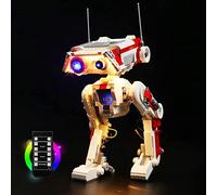 LED Light Set Compatible with Lego 75335 BD-1 Movable Droid Figure, BrickBling Remote Control LED Lighting Set for BD-1 Droid Figure Creative Toy (Not Model)