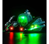 Led Light Set Compatible with Lego 75360 Yoda's Jedi Starfighter (No Model), Decoration Lighting Set for Yoda's Jedi Starfighter Creative Toys - Standard Version