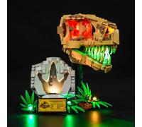 Led Light Set Compatible with Lego 76964 Dinosaur Fossils: T. rex Skull (No Model), Decoration Lighting Set for Dinosaur Fossils: T. rex Skull Creative Toys